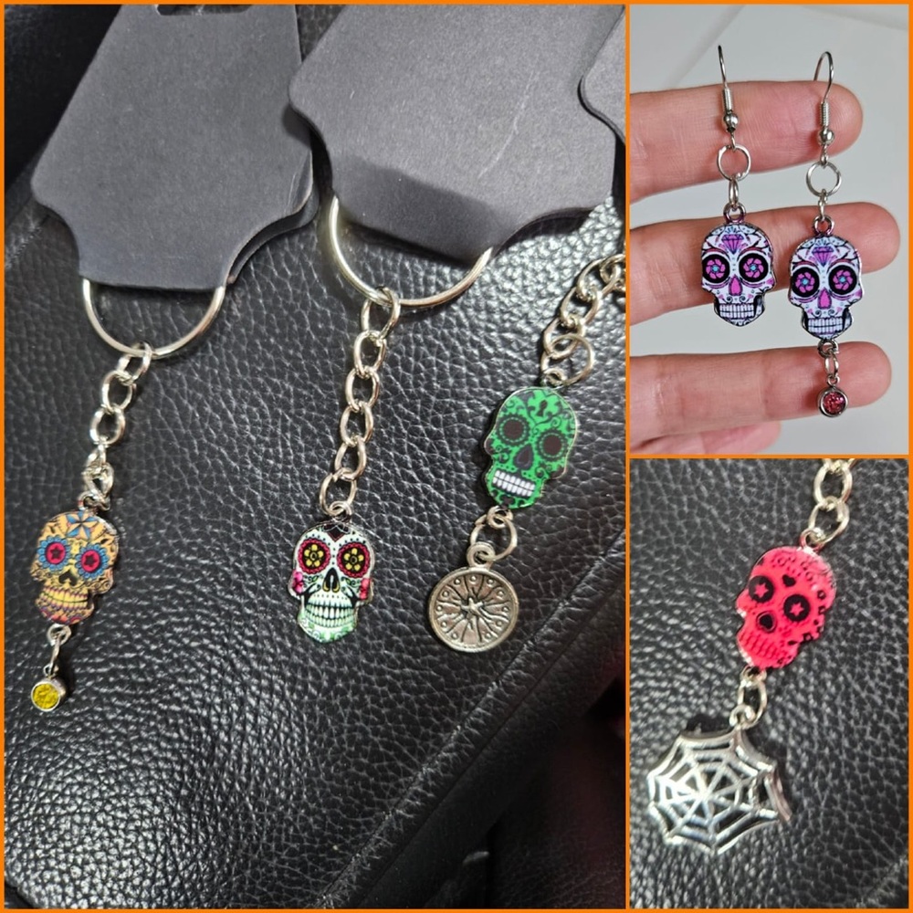 Skull candy key chains! 🍭💀(1)